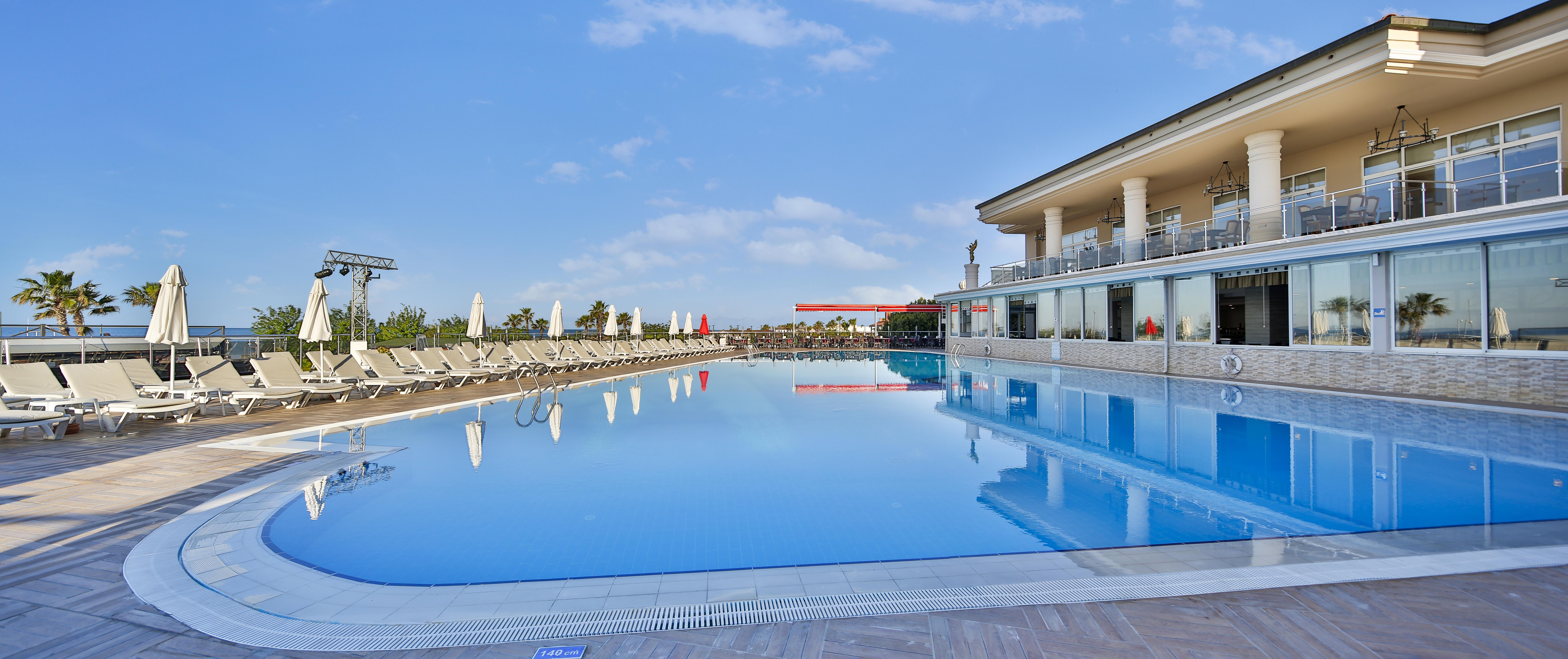 Throne Seagate Belek Hotel Bagian luar foto